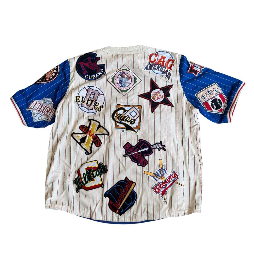 Vintage Negro Leagues Baseball Jersey Jeff Hamilton Mens 4XL - Picture 4 of 4